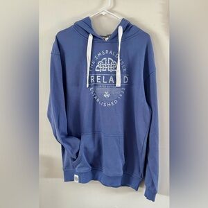 Blue / Purple Unisex Ireland Hoodie